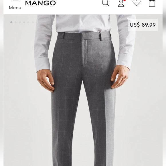 mango brand mens suit NWT - Picture 9 of 10